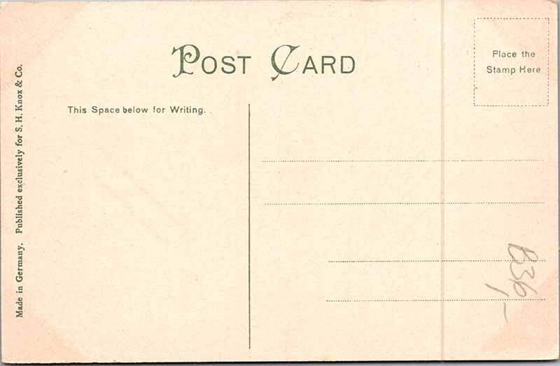 Postcard ROAD SCENE Lowell Massachusetts MA AM6841