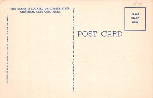 Fishing Shacks Oyster River - Chatham, Massachusetts MA Postcard