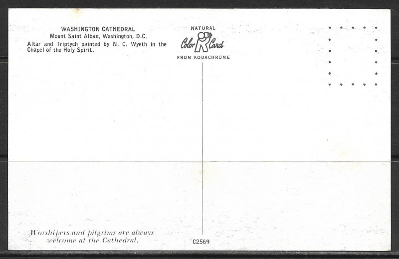 Washington DC - Cathedral - Altar & Triptych - [DC-304]