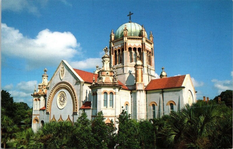 Renaissance Memorial Presbyterian Church St Augustine Florida FL Postcard UNP 