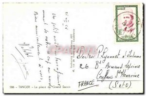 Old Postcard Tangier Morocco Place du Grand Socco