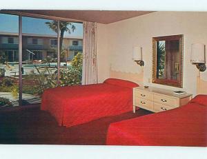 Unused Pre-1980 DIVINE GARDENS INN MOTEL Turlock California CA L0443