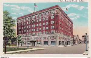 MUNCIE, Indiana, 1930-1940s; Hotel Roberts