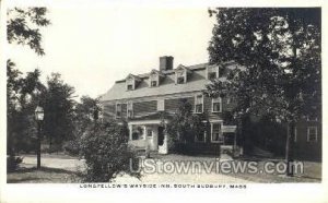 Real Photo Wayside Inn - South Sudbury, Massachusetts MA  