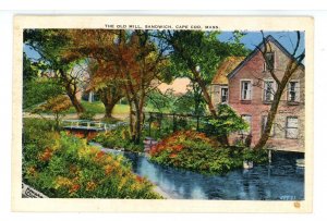 MA - Cape Cod, Sandwich. The Old Mill