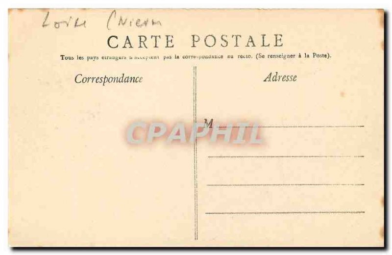 Old Postcard Nevers Ducal Palace