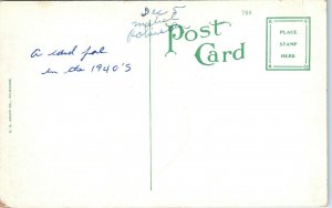 1920s City High School Monroe Louisiana Postcard