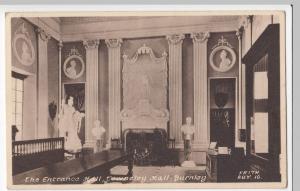 Lancashire; Burnley, Entrance Hall, Towneley Hall PPC By Frith, Unposted 