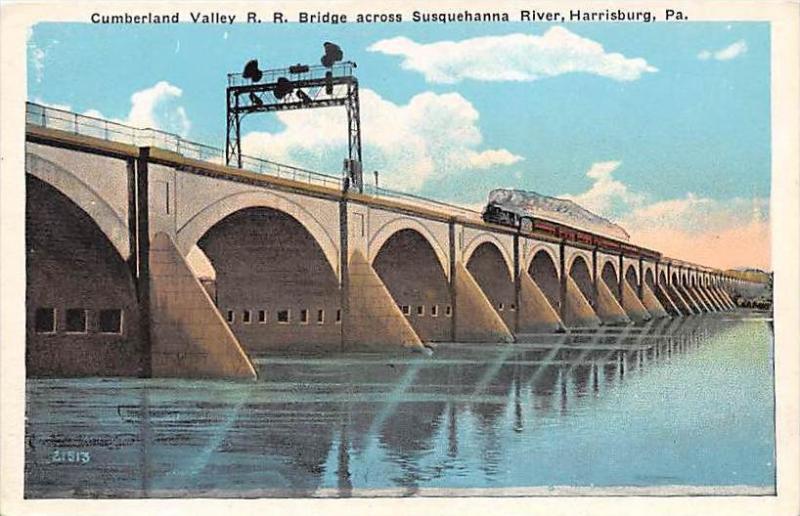 6593  PA Harrisburg  Cumberland Valley, R.R. Bridge