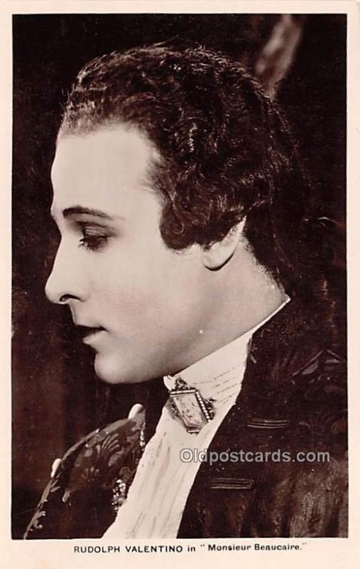 Rudolph Valentino in Monsieur Beaucaire Movie Star Actor Actress Film Star Un...