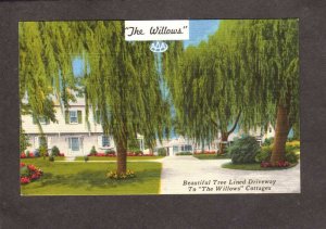 PA The Willows Cottages Hotel Motel Restaurant Lancaster Pennsylvania Postcard