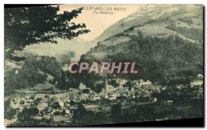 Old Postcard Allevard Les Bains Vue Generale