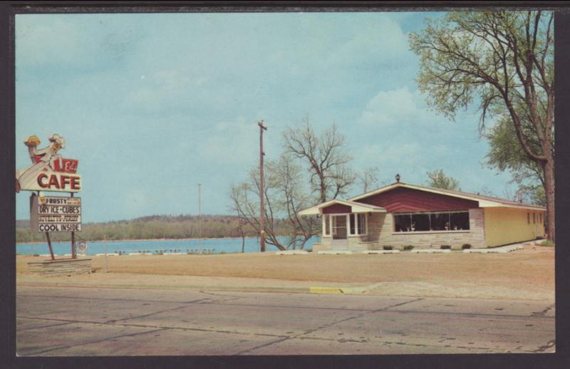 Ed's Cafe,Wausau,WI Postcard