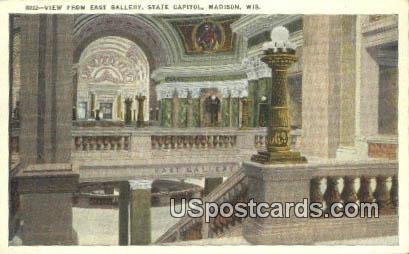 East Gallery, State Capitol - Madison, Wisconsin