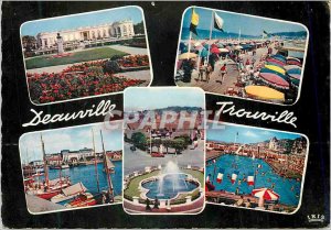 Modern Postcard Deauville Trouville Deauville Casino The Beach Promenade and ...