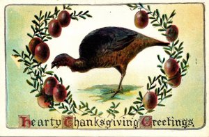 Thanksgiving Greetings With Turkey