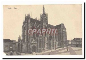 Metz Postcard Old Dom (cathedral)