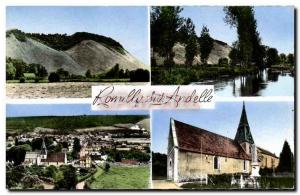 Modern Postcard Romilly Sur Andelle La Cote Des Deux Amants L & # 39Eglise Vu...