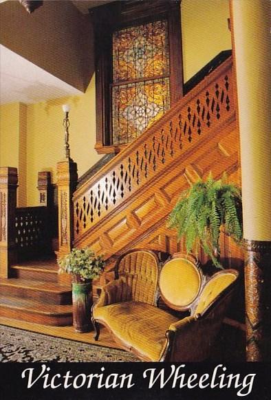 The Stunning Front Entrance Hallway Of The 1885 Holiday Schaeffer House Victo...