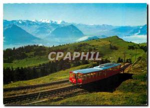 Modern Postcard Rigi mit Berner Alpen