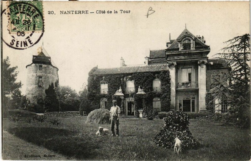 CPA NANTERRE - Cote de la Tour (581780)