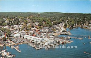 Fishermans Wharft Inn and the Waterfront in Boothbay Harbor, Maine