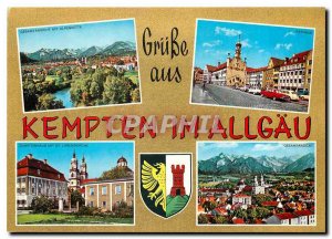 Postcard Modern Grusse aus Kempten im Allg�u