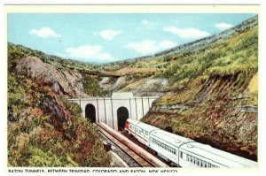 Raton Tunnels Trinidad Colorado & Raton New Mexico Santa Fe Railway Postcard