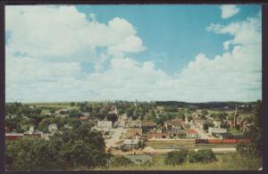 Bird's Eye View,New Glarus,WI Postcard