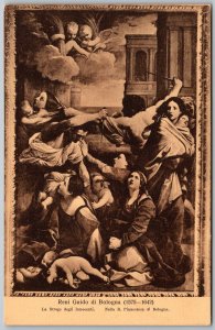 Bologna Italy c1910 Art Postcard Reni Guido The Massacre Of The Innocents