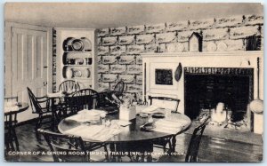 Postcard - Corner Of A Dining Room, Timber Trails Inn - Sherman, Connecticut