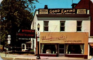 New York Geneva Woodworth's Restaurant 1958