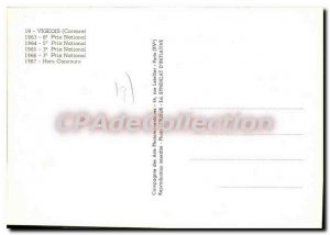 Postcard Modern Vigeois flower village Hors Concours