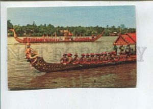 473203 Thailand Bangkok buddhism celebration Old postcard