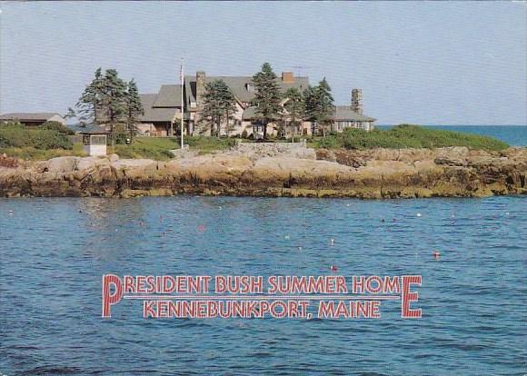 President Bush Summer Home Kennebunkport Maine 1991