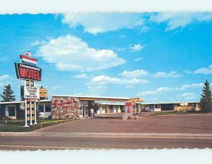 Unused Pre-1980 MOTEL SCENE Lloydminster Alberta AB HJ8788@