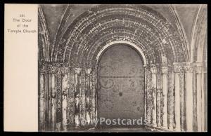 The Door of the Temple Church