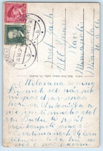 Plzeň Czech Republic Postcard St. Antonic near Blatnice 1937 Vintage Posted