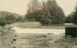 Cottage Grove Oregon Water Power C-1910 RPPC Photo Postcard 6944