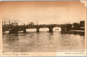 Queens Bridge Belfast Ireland United Kingdom Postcard