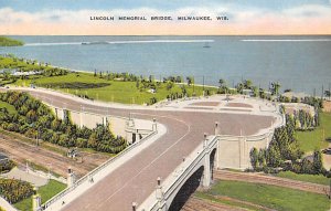 Lincoln Memorial Bridge - Milwaukee, Wisconsin WI  