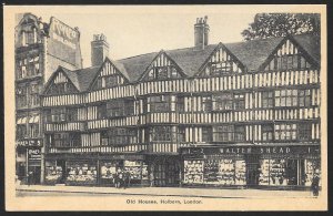 Old Houses Holborn London ENGLAND Unused c1920s