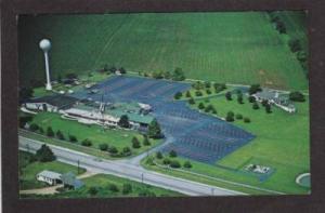 IL Aerial White Fence Farm JOLIET ILLINOIS Postcard PC