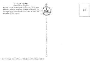 Market Square - Williamsburg, Virginia