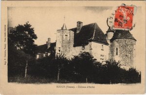 CPA TOUCY Chateau d'Arthe (49188)