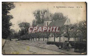 Old Postcard The Church Eaubonne