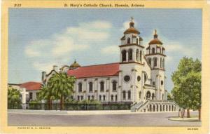AZ Phoenix  St. Mary's Catholic church