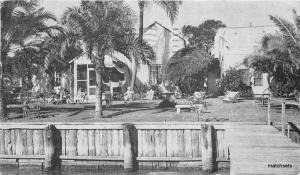 1952 He Lo Ha Motel Clearwater Florida Roadside postcard 4574 