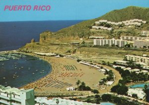 Spain Postcard - View of Puerto Rico De Gran Canaria   RR9318