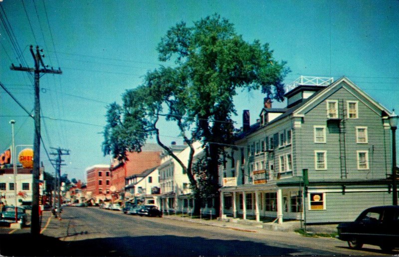 Maine Belfast U S Route 1 and High Street